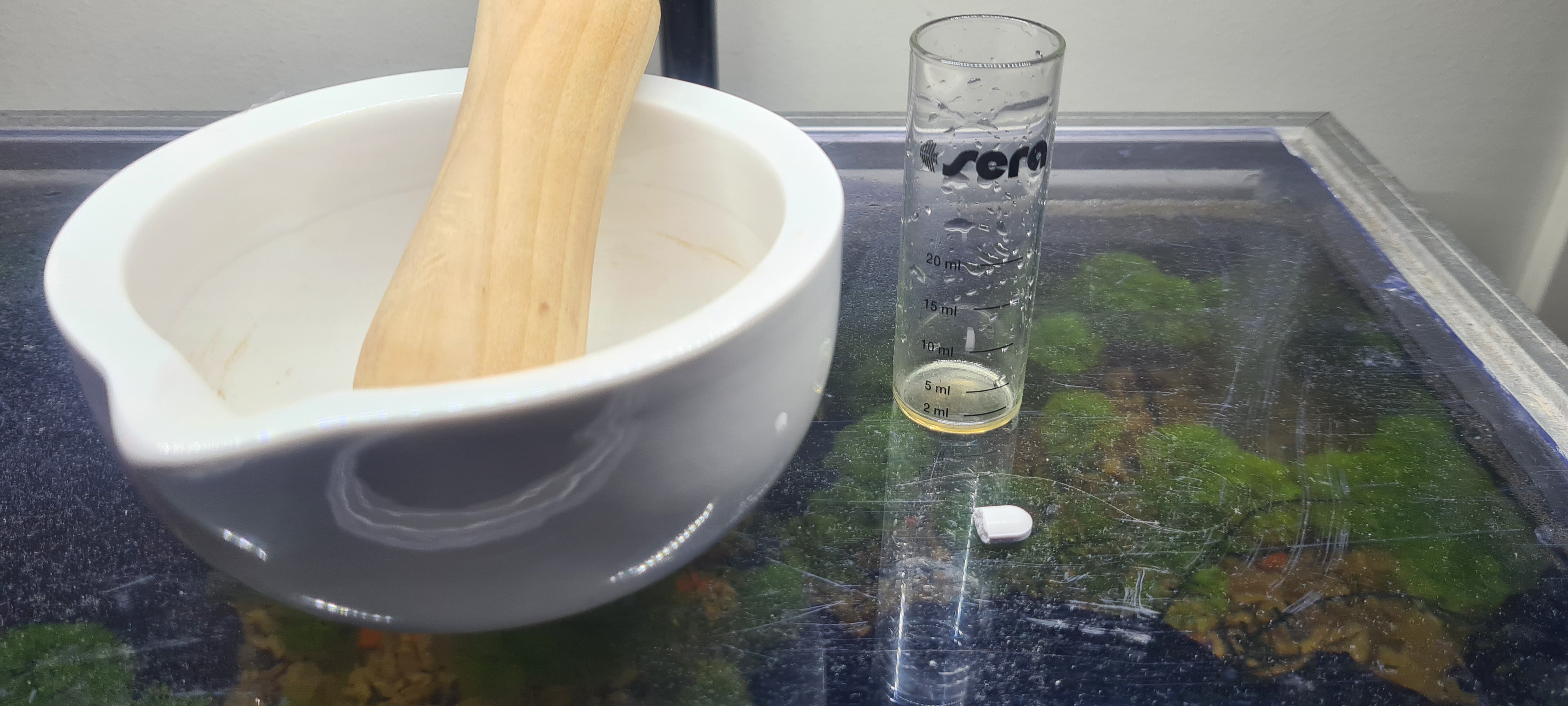 Mortar, pestle, pill, oh my!